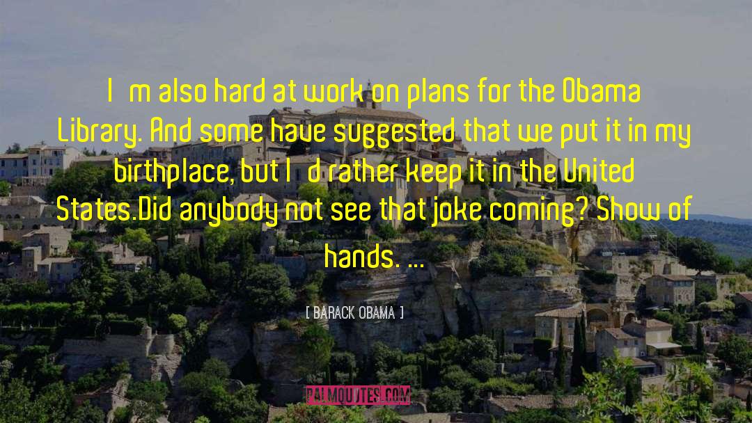 Thanduyise Khubonis Birthplace quotes by Barack Obama