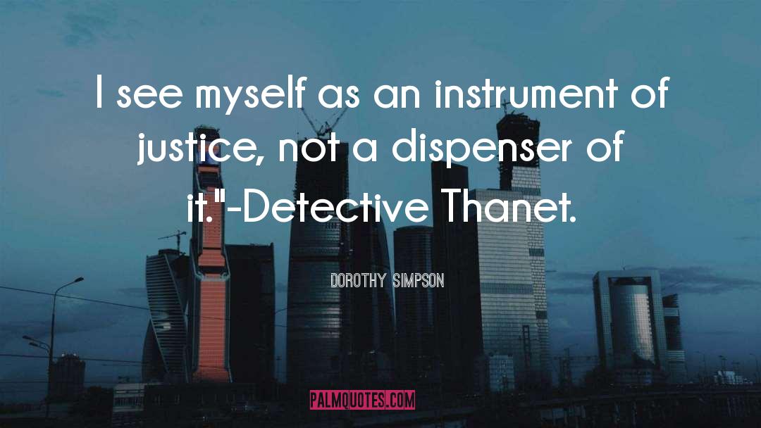 Thanet quotes by Dorothy Simpson