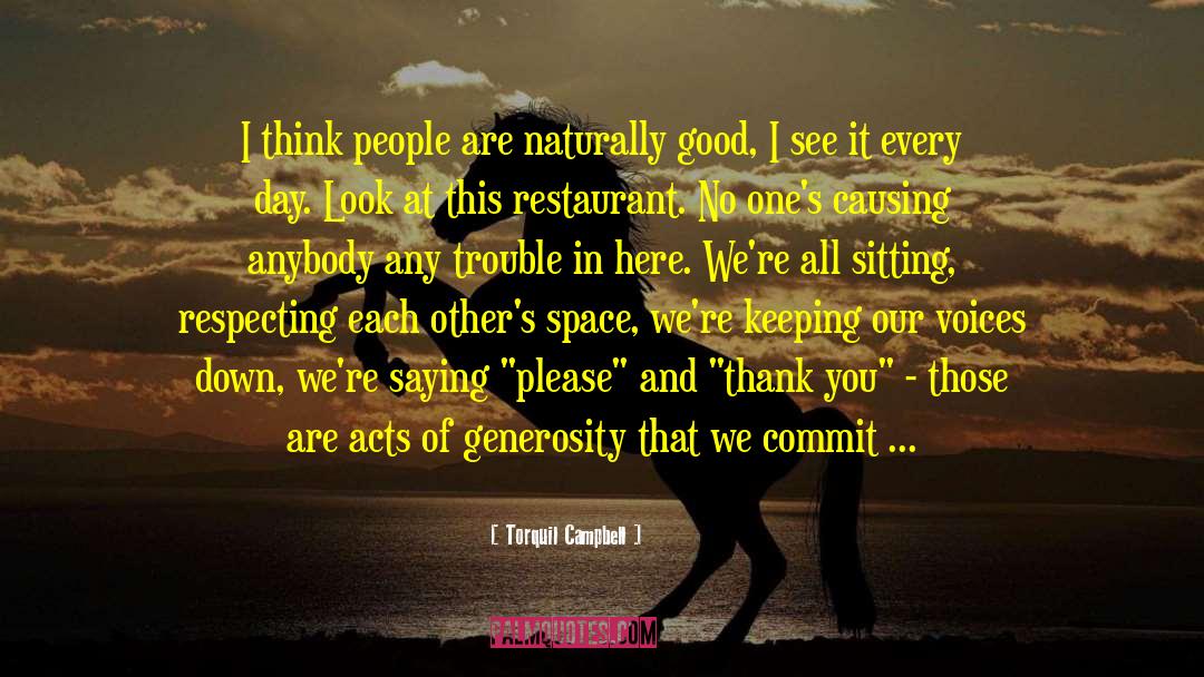 Thank You Caregiver quotes by Torquil Campbell