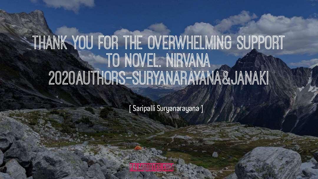Thank You For Surprise Visit quotes by Saripalli Suryanarayana