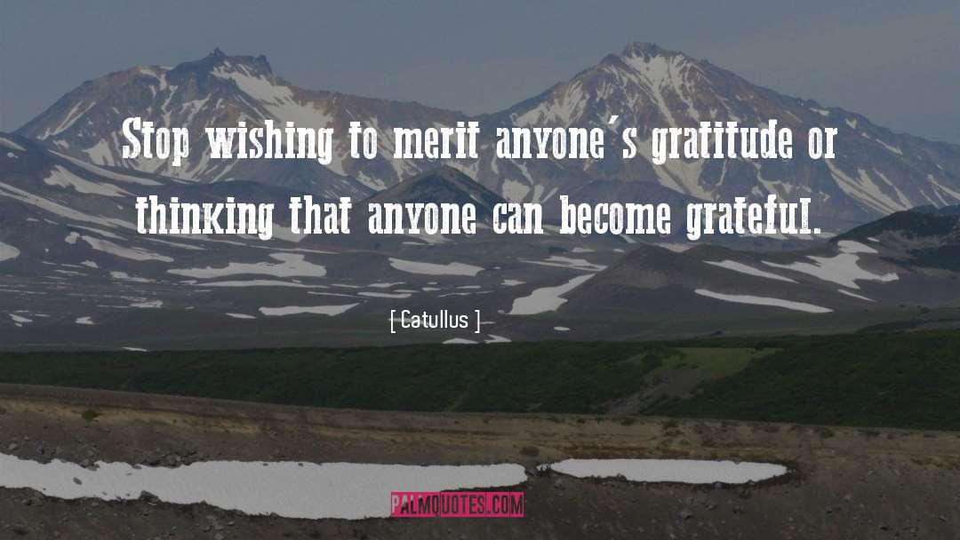 Thank You Gratitude quotes by Catullus