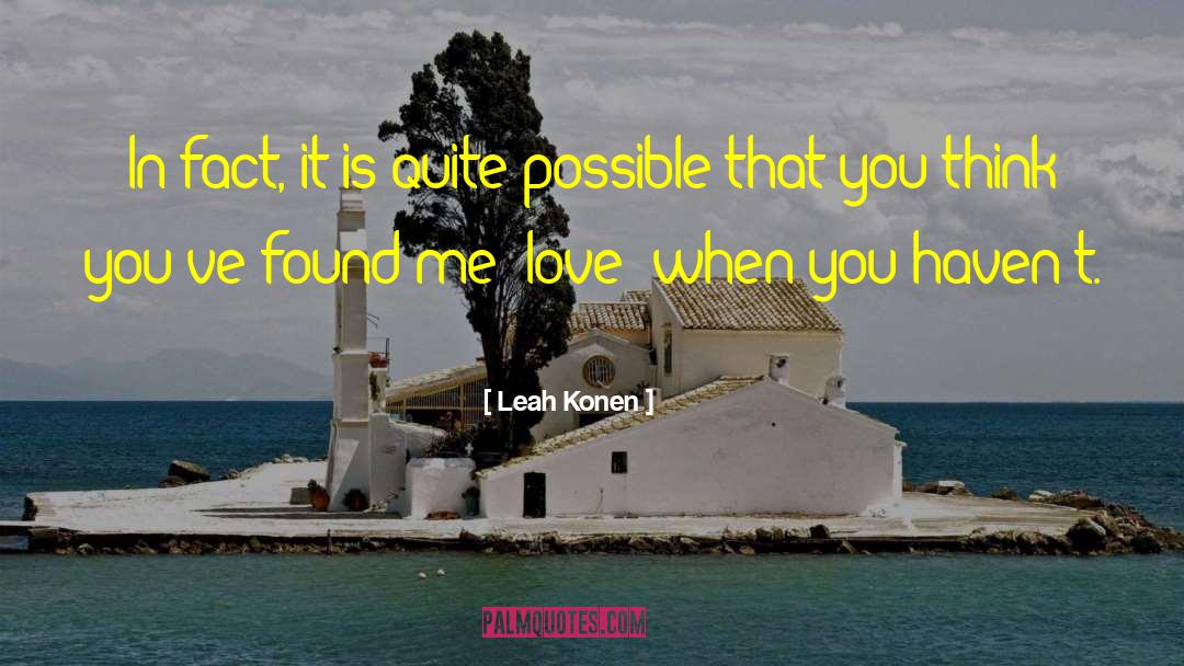 Thank You Love quotes by Leah Konen