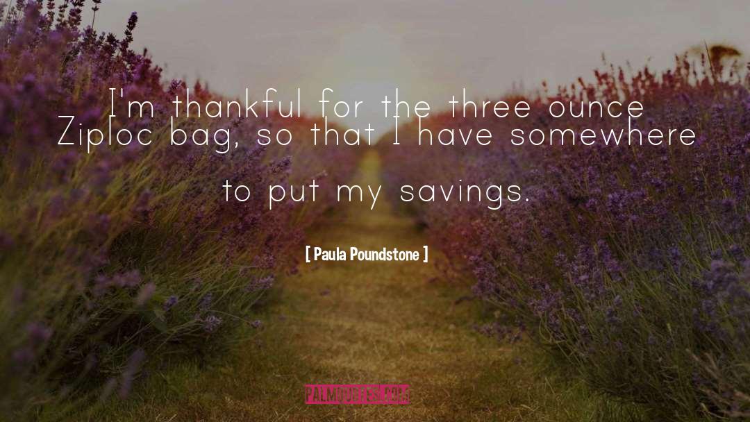 Thankful For My Little Family quotes by Paula Poundstone
