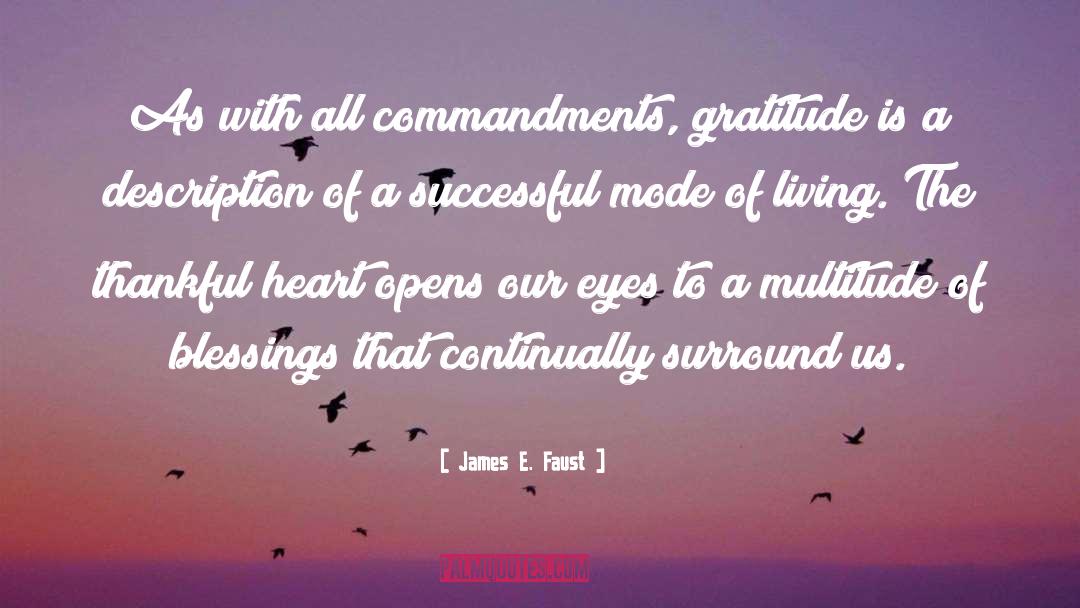 Thankful Gratitude quotes by James E. Faust