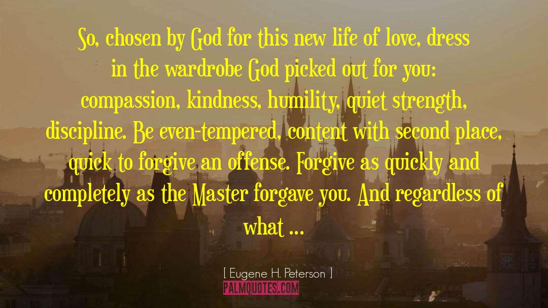 Thanking God For Second Life quotes by Eugene H. Peterson