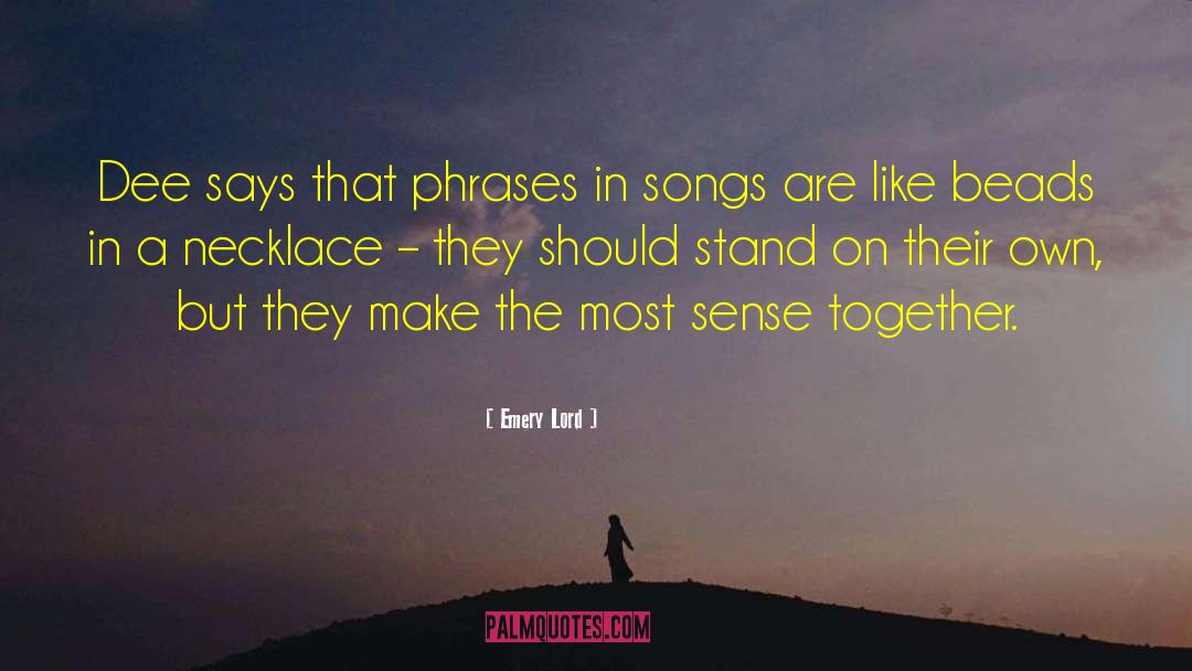 Thanking Phrases quotes by Emery Lord