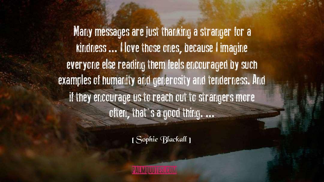 Thanking quotes by Sophie Blackall