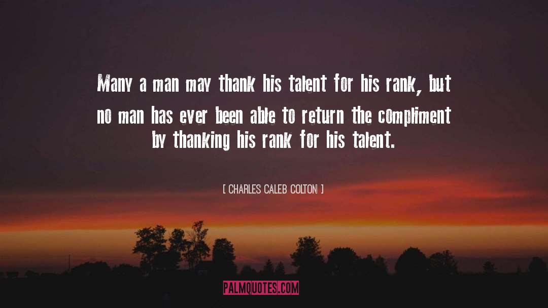 Thanking quotes by Charles Caleb Colton