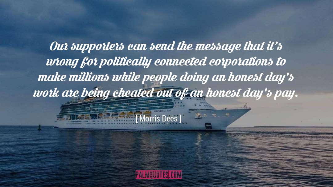 Thanking Supporters quotes by Morris Dees