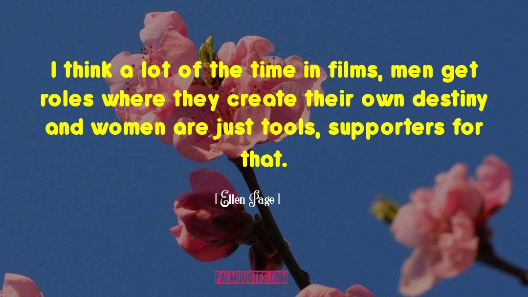 Thanking Supporters quotes by Ellen Page