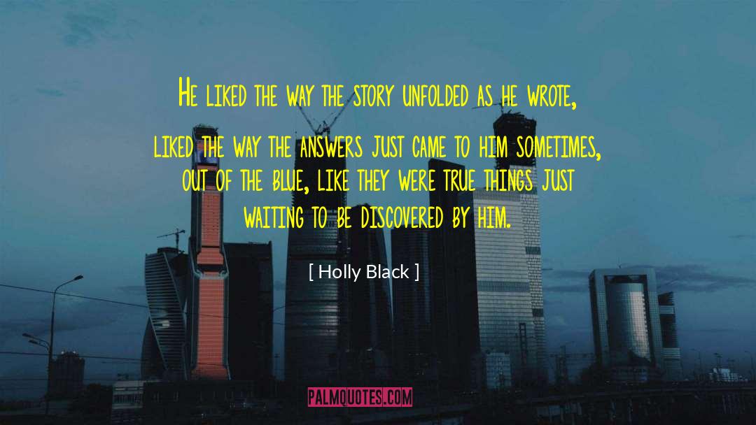 Thanks To Him quotes by Holly Black