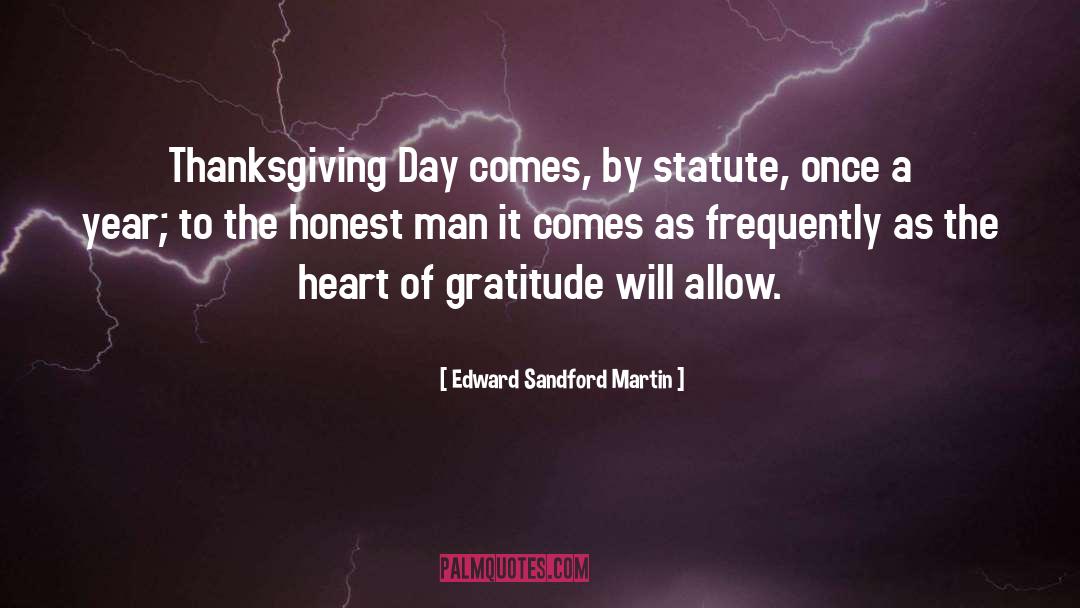 Thanksgiving Day quotes by Edward Sandford Martin