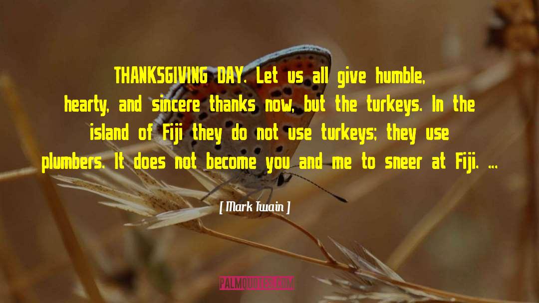 Thanksgiving Day quotes by Mark Twain