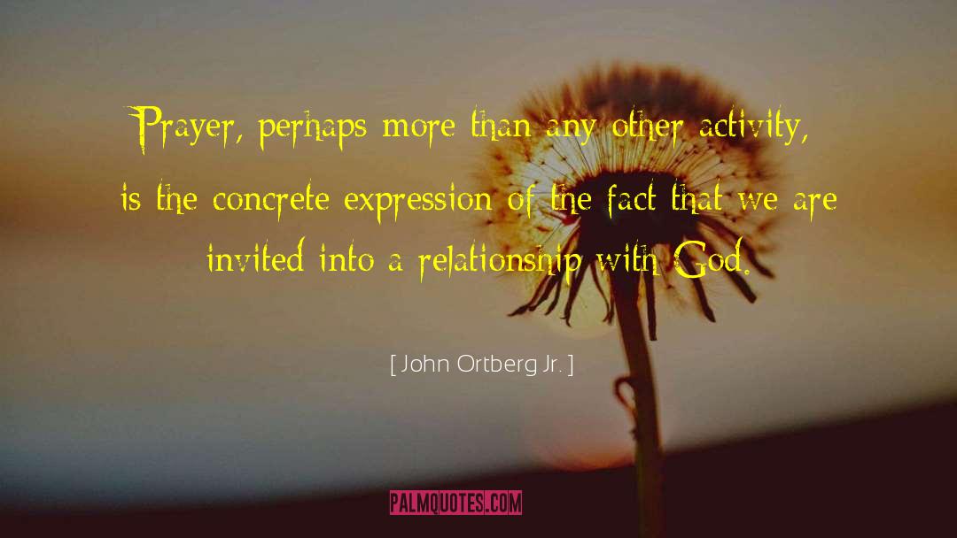 Thanksgiving Prayer quotes by John Ortberg Jr.