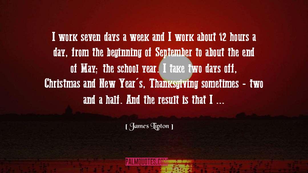 Thanksgiving quotes by James Lipton