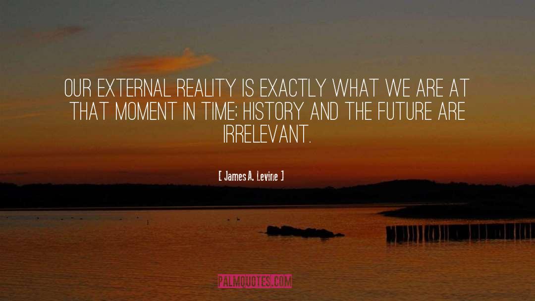 That Moment quotes by James A. Levine