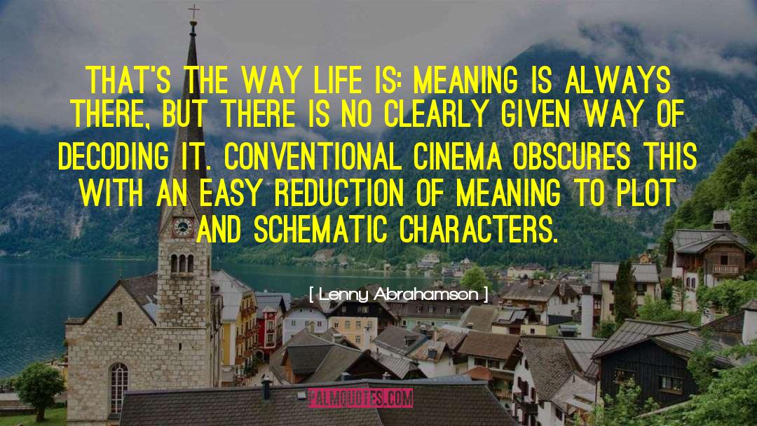Thats The Way quotes by Lenny Abrahamson