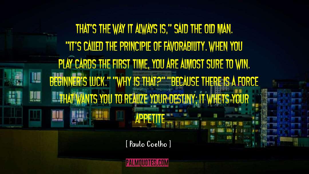 Thats The Way quotes by Paulo Coelho
