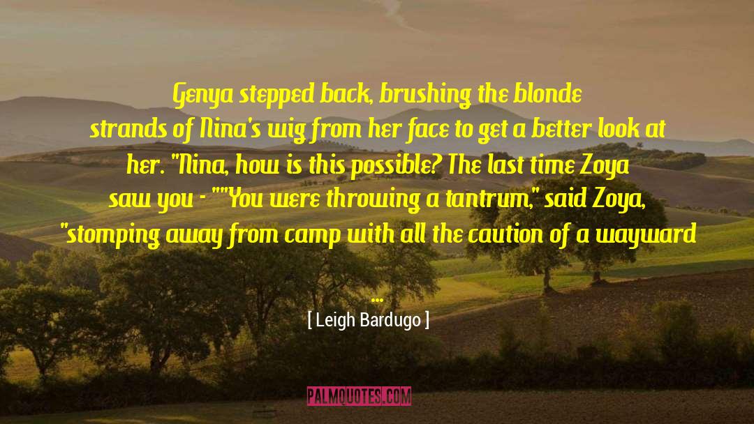 The Abyss Looks Back quotes by Leigh Bardugo