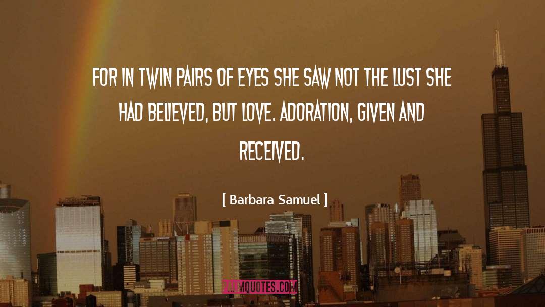 The Adoration Of Jenna Fox quotes by Barbara Samuel