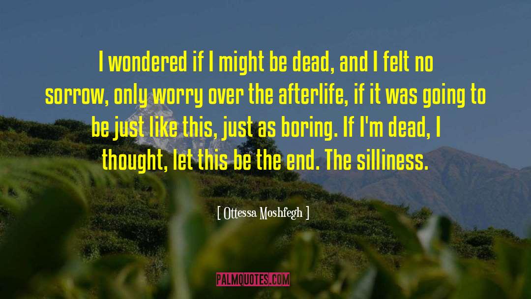 The Afterlife quotes by Ottessa Moshfegh