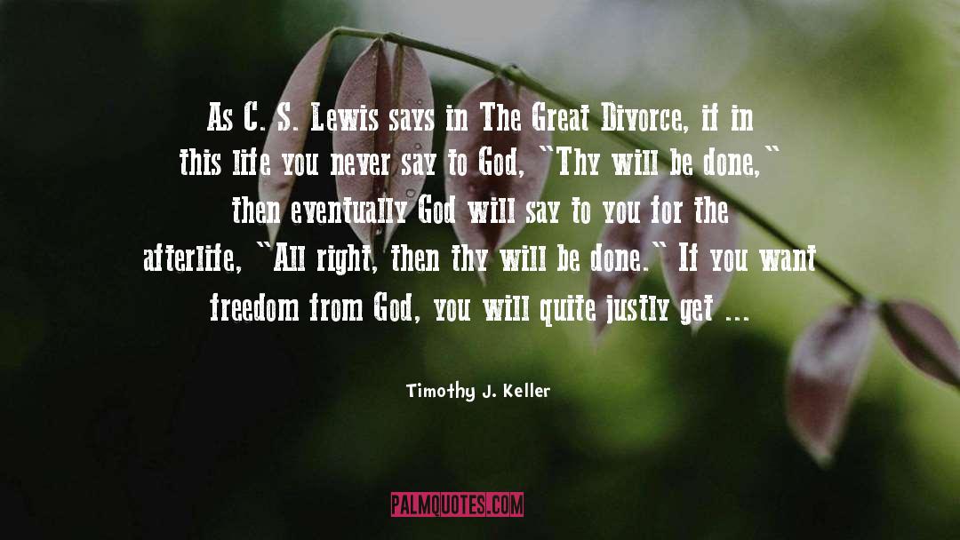 The Afterlife quotes by Timothy J. Keller