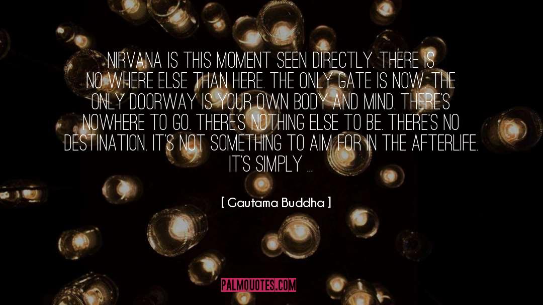 The Afterlife quotes by Gautama Buddha