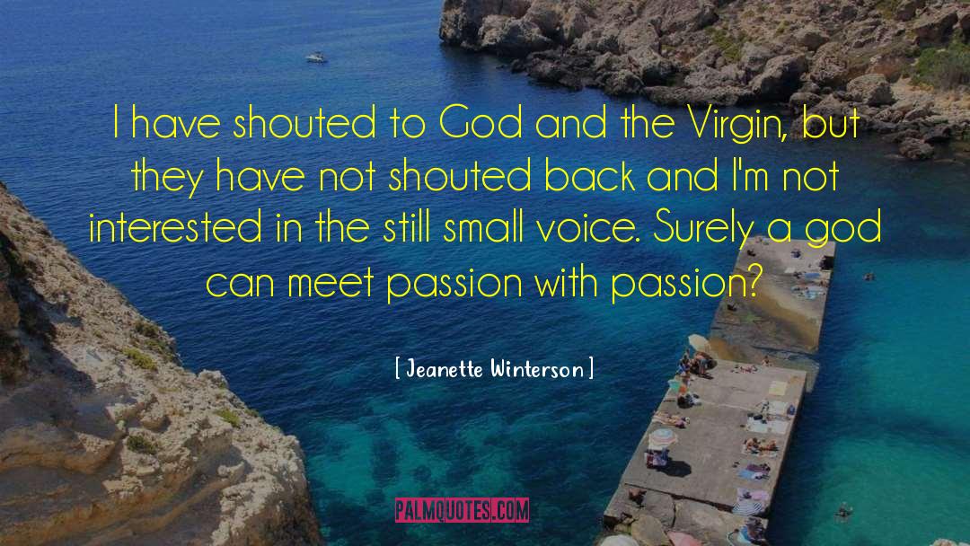 The Albanian Virgin quotes by Jeanette Winterson