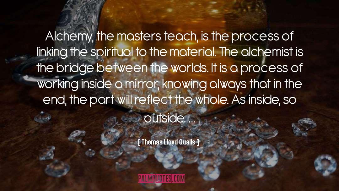 The Alchemist quotes by Thomas Lloyd Qualls