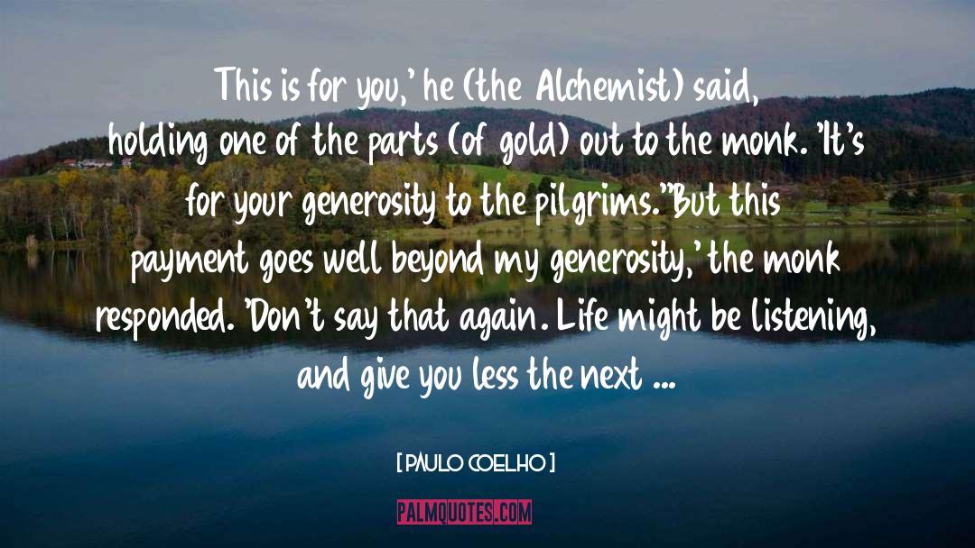 The Alchemist quotes by Paulo Coelho