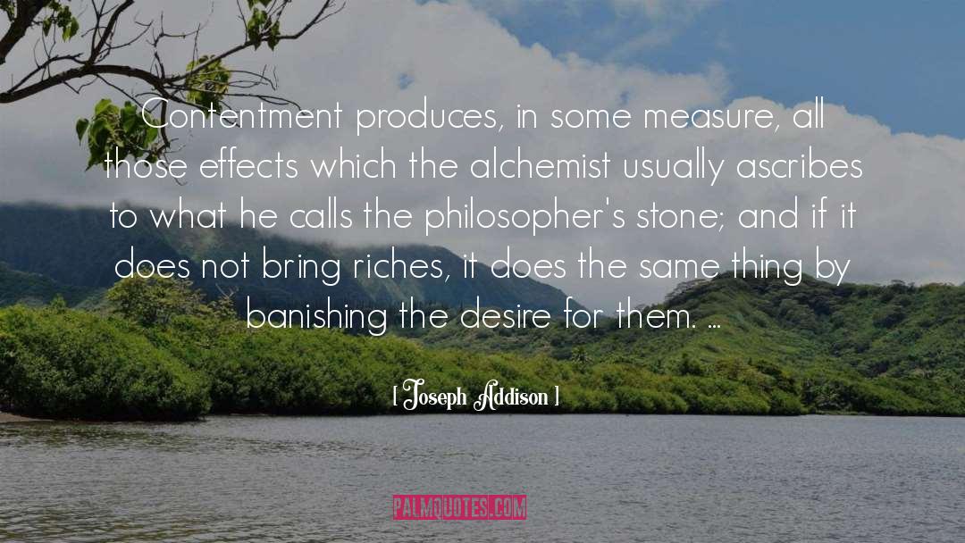 The Alchemist quotes by Joseph Addison