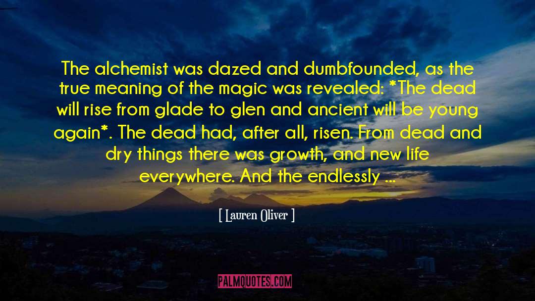 The Alchemist quotes by Lauren Oliver