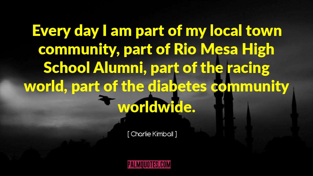 The Alumni Interview quotes by Charlie Kimball