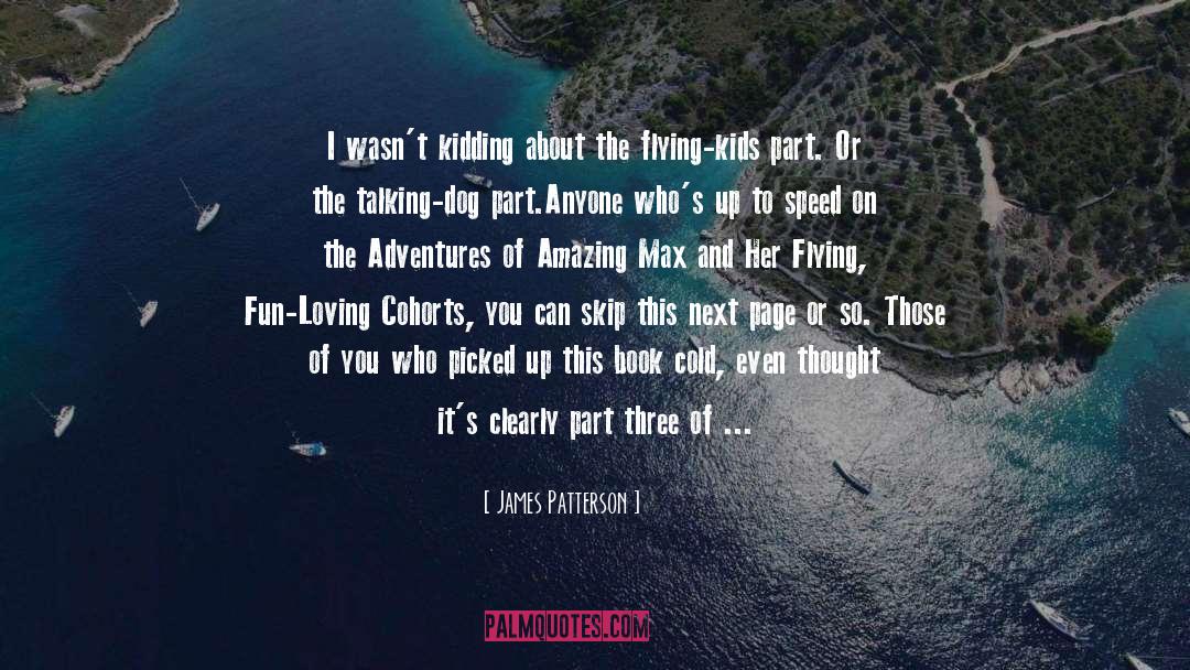 The Amazing Book Is Not On Fire quotes by James Patterson
