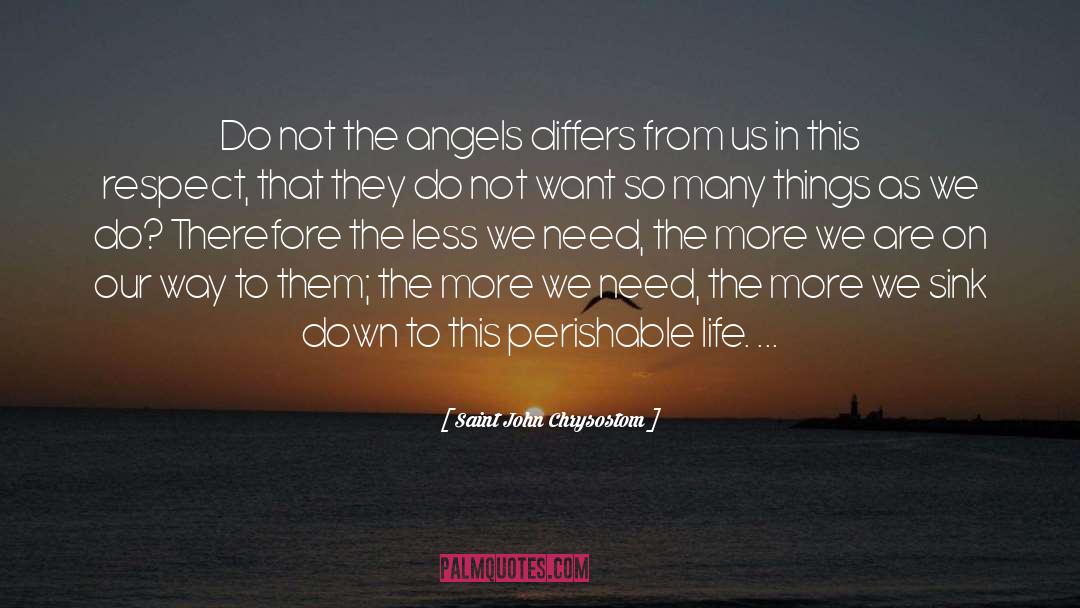 The Angel Soul quotes by Saint John Chrysostom