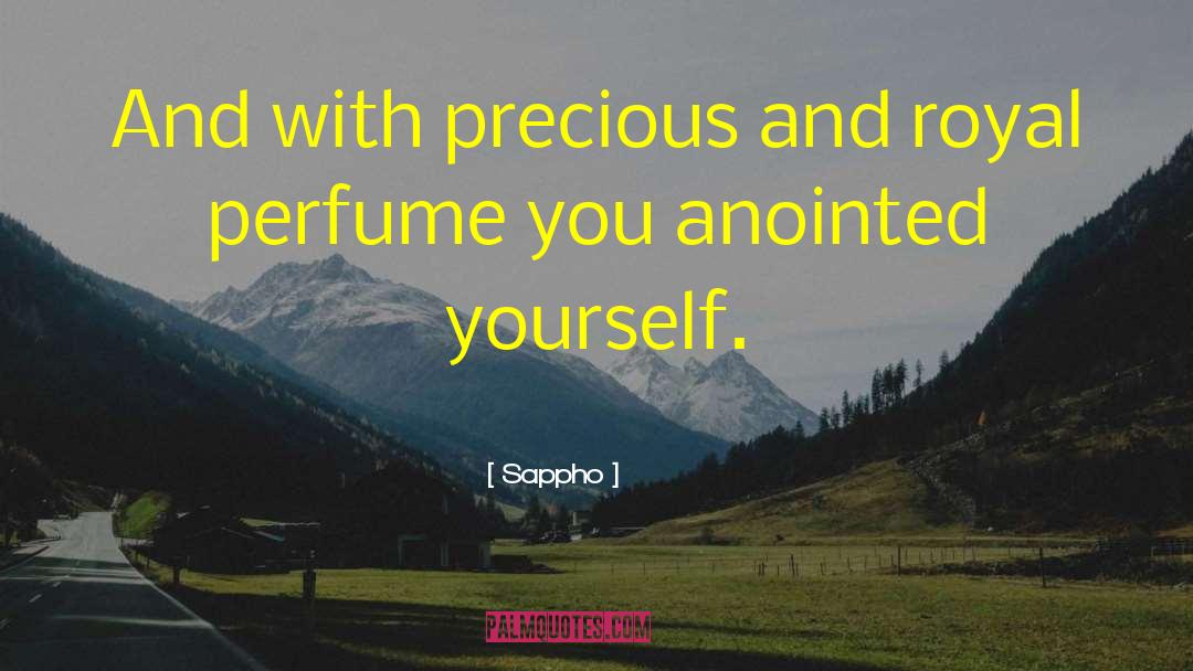 The Anointed quotes by Sappho