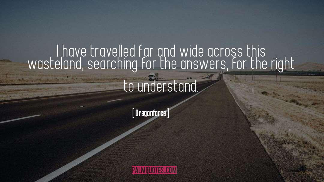 The Answers quotes by Dragonforce