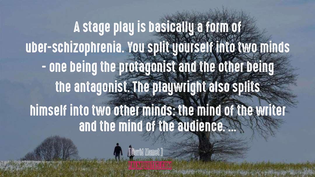 The Antagonist quotes by David Mamet