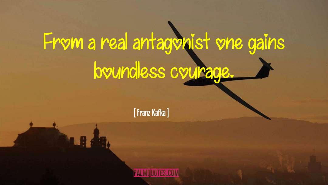 The Antagonist quotes by Franz Kafka