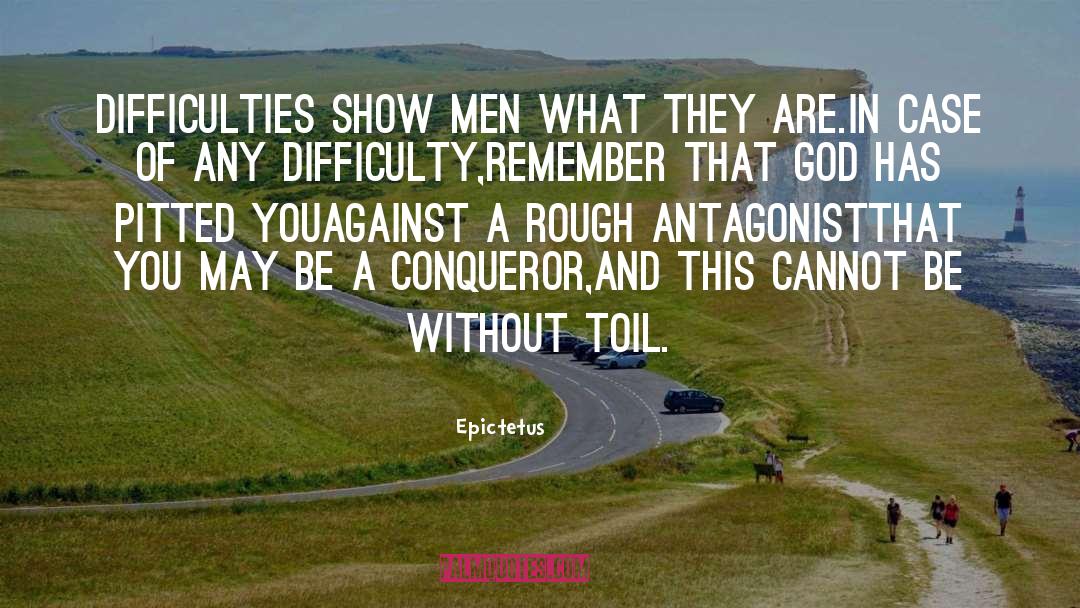 The Antagonist quotes by Epictetus