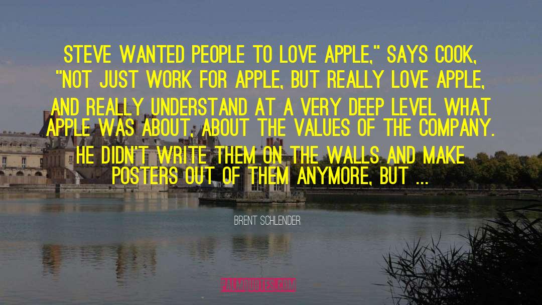 The Apple Tree quotes by Brent Schlender