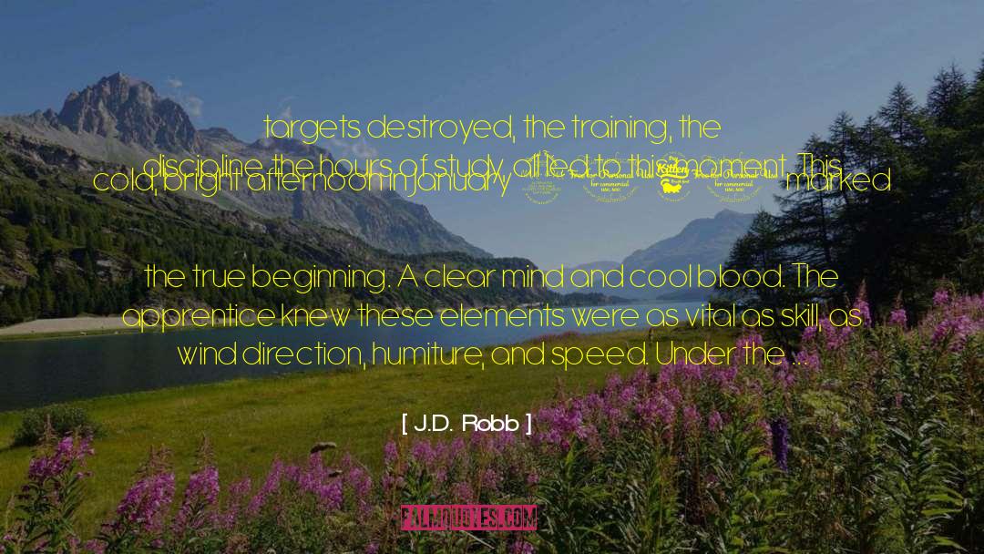 The Apprentice quotes by J.D. Robb