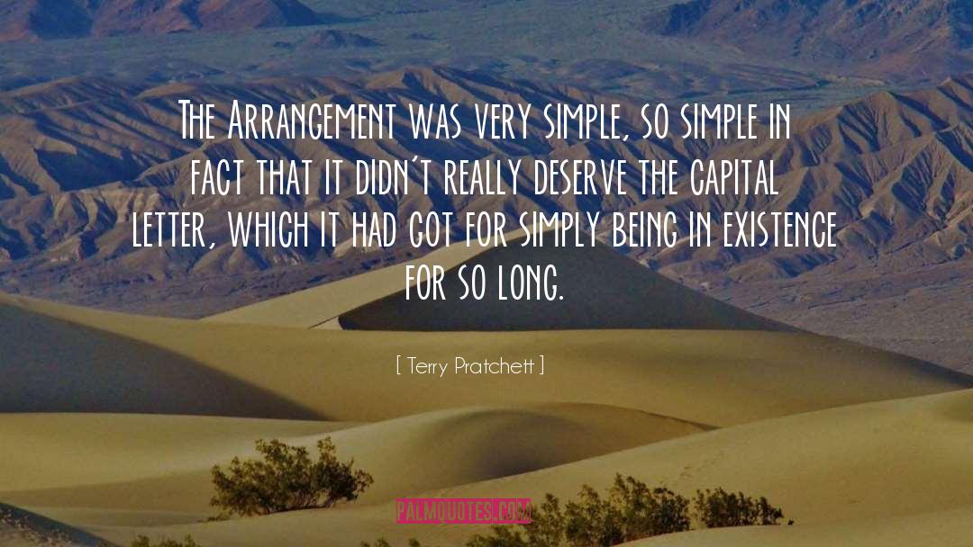 The Arrangement quotes by Terry Pratchett