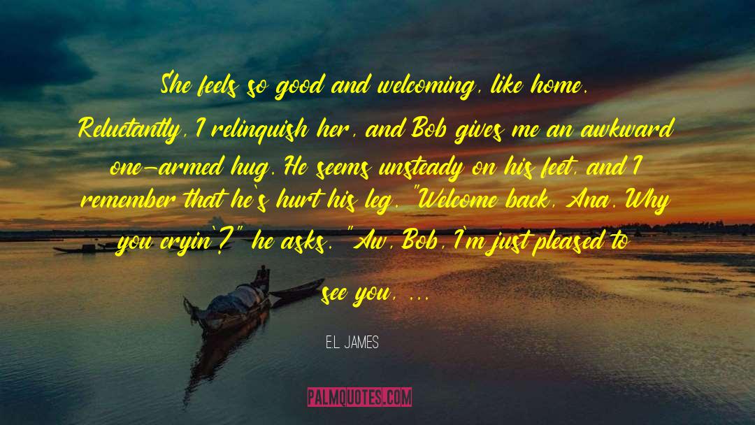 The Arrival Of The Bee Box quotes by E.L. James