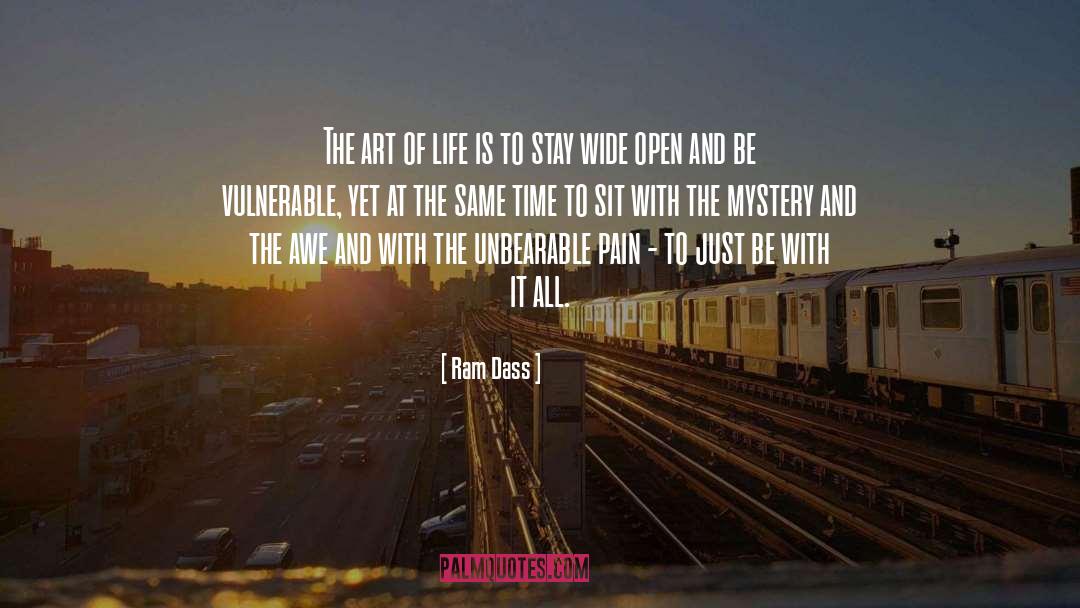 The Art Of Life quotes by Ram Dass