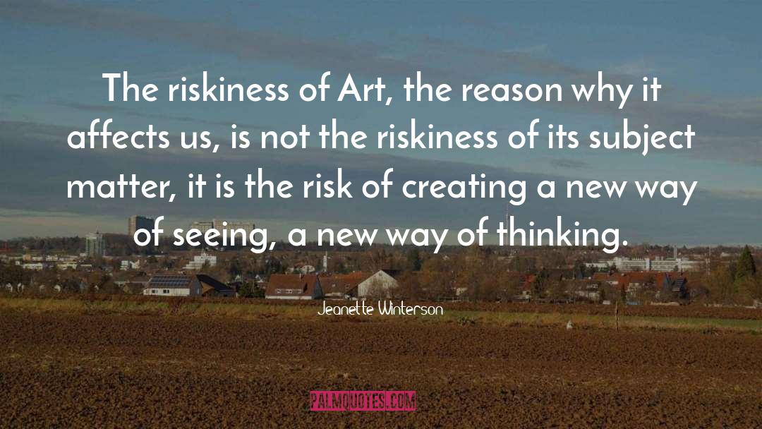The Art Of Seeing Things quotes by Jeanette Winterson