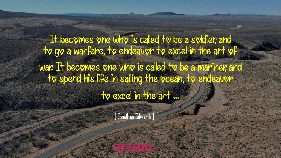 The Art Of War quotes by Jonathan Edwards