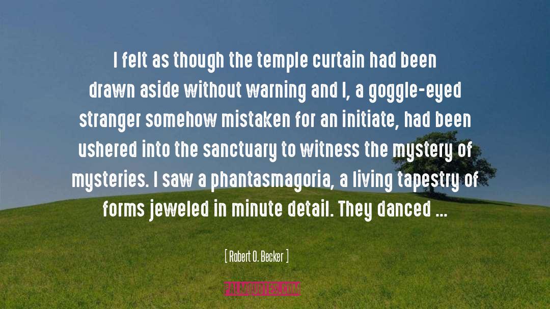 The Artefact Mysteries quotes by Robert O. Becker