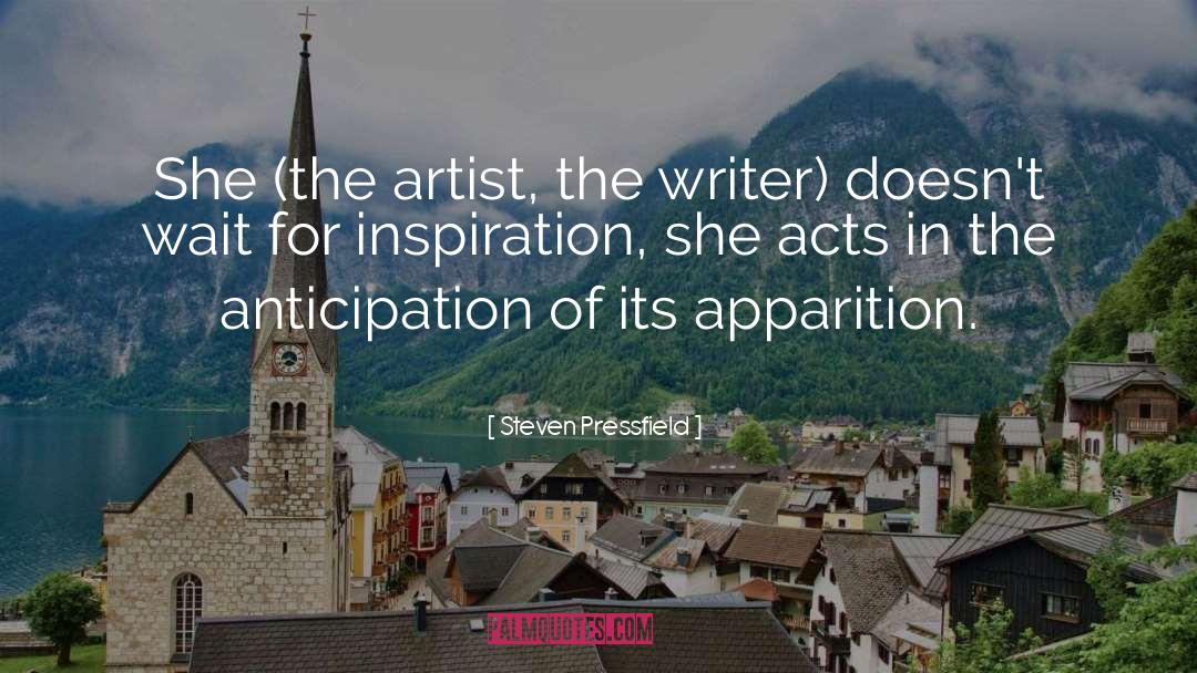 The Artist quotes by Steven Pressfield