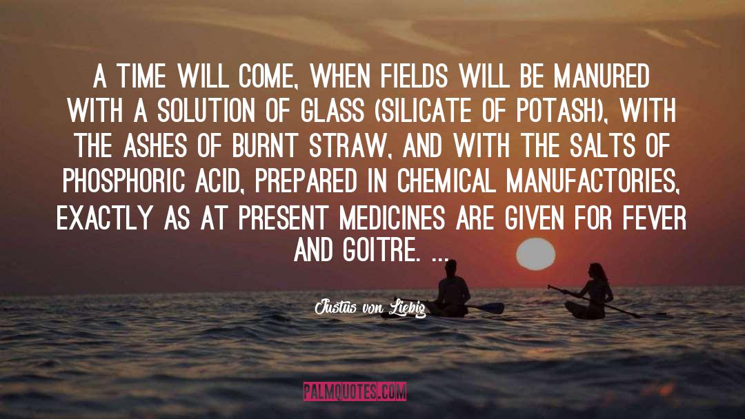 The Ashes quotes by Justus Von Liebig